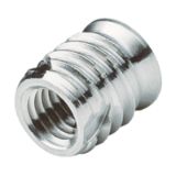BN 55898 Threaded inserts self-cutting with small head, for light-metal alloys and plastics