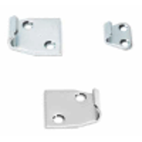 J183 CIN - STEEL AND STAINLESS STEEL CATCH PLATE FOR ADJUSTABLE TOGGLE LATCH