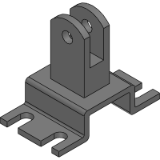ULKP Clevis bracket (B2) - ULKP Series common accessory