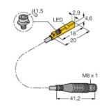 4586839 - Magnetic Field Sensor, For Pneumatic Cylinders