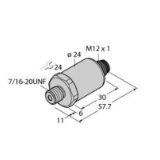 6837117 - Pressure Transmitter, With Voltage Output (3-Wire)