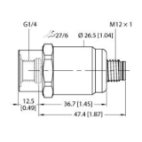 100000332 - Pressure Transmitter, With Current Output (2-Wire)