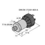 6837500 - Pressure Transmitter, With Voltage Output (3-Wire)