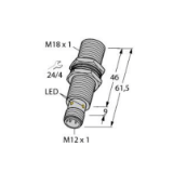 1634881 - Inductive Sensor, With Extended Switching Distance