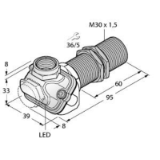 1634764 - Inductive Sensor, For the Food Industry