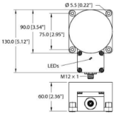 1625844 - Inductive Sensor, With Extended Switching Distance