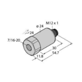 100031877 - Pressure Transmitter, IO-Link with Two Switching Outputs