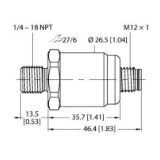 100020358 - Pressure Transmitter, With Voltage Output (3-Wire)