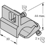 6971805 - Accessories, Mounting Bracket, For Profile Cylinders