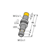 1634901 - Inductive Sensor, With Extended Switching Distance