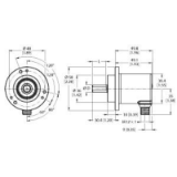 100012461 - Absolute Rotary Encoder - Multiturn, Industrial Line