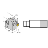 46272 - Magnetic Field Sensor, for pneumatic cylinders (magnetic-field immune)