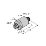 100031696 - Pressure Sensor, With Voltage Output (3-Wire)