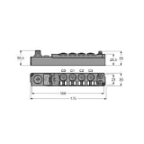 6824158 - piconet Stand-alone Module for CANopen, 4 Analog Inputs for Thermoelements