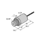 100001180 - Pressure Transmitter, With Current Output (2-Wire)