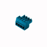 9909622 - excom I/O System, Set of 16 4-Pin Terminal Blocks, Screw Terminals, Blue
