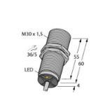 1634888 - Inductive Sensor, With Extended Switching Distance