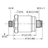 100002999 - Pressure Transmitter, With Voltage Output (3-Wire)