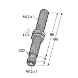 1634917 - Inductive Sensor, With Extended Switching Distance