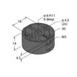 1593041 - Accessories, Positioning Element, For Encoders RI-QR20