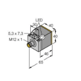 1627206 - Inductive Sensor, With Extended Switching Distance