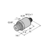 6837710 - Pressure Transmitter, With Current Output (2-Wire)
