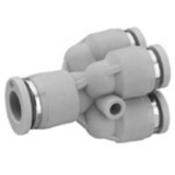 y_plug_connector_reducing_double - Serie QR1-S Standard