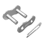 Enganches simples para cadenas de rodillos  SRC  ''INOX'' - Enganches y Medias Mallas para cadenas de rodillos "SATURN"