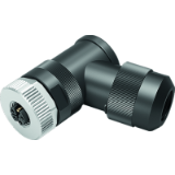 M12, series 824, Automation Technology - Voltage and Power Supply - female angled connector