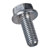BN 20235 - Hex head flange screws / bolts fully and partially threaded (DIN 6921; EN 1665), cl. 8.8, zinc plated with thicklayer passivation