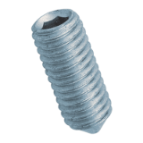BN 25, BN 29, BN 1425 Hex socket set screws with cone point