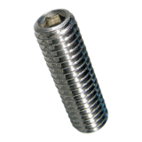 BN 617, BN 4723 Hex socket set screws with flat point
