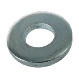 BN 733 Flat washers without chamfer, for bolts with heavy duty type spring pins