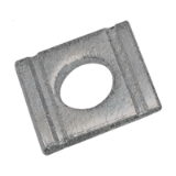 BN 755 - Square taper washers for U-sections (DIN 434), steel, hot dip galvanized