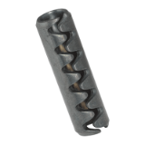 BN 879 Heavy-duty spring pins with serrated slot
