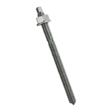 BN 21145 - Threaded rod anchors with washers and nuts (Mungo® MVA-Sr), stainless steel A4-70