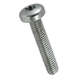 BN 13916 Hexalobular (6 Lobe) pan head thread forming screws ~type C, metric thread