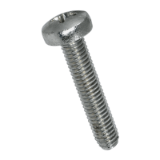 BN 2724 Pozi pan head thread forming screws type C, form Z, metric thread