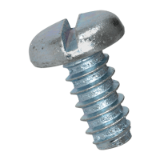 BN 992 Slotted pan head tapping screws with flat end type F
