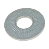 BN 21204 - Lock washers large series (NFE 25-511 L; Rip-Lock™), spring steel, zinc flake coated GEOMET® 500 A