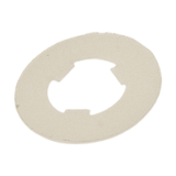 BN 31305 - Retaining washers for shafts, Polyester, natural