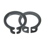 BN 20013 - Retaining rings for shafts standard design (DIN 471), stainless steel 1.4568