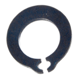 BN 832 - Grip rings for shafts without groove (Benzing SP 220), spring steel, black