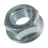 BN 1365 Hex nuts with captive conical spring washer