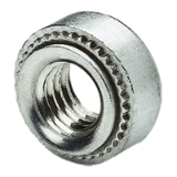 BN 20611 - S/SS/H - Self-clinching nuts with UNC thread, for metallic materials
