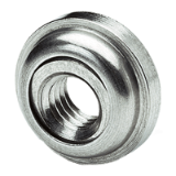BN 26657 - AC - Self-clinching nuts floating, with UNC thread, for metallic materials