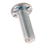 BN 26609 - Self-clinching threaded studs for metallic materials (PEM® HFE), steel hardened, zinc plated clear passivated