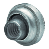 BN 26594 - Self-clinching lock nuts floating, for metallic materials (PEM® LAS), steel hardened, zinc plated clear passivated