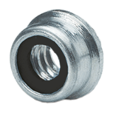 BN 26596 - Miniatur self-clinching lock nuts for metallic materials