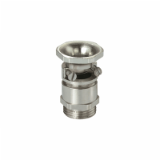 BN 22023 Cable glands with metric thread and strain relief clamp with bending protection